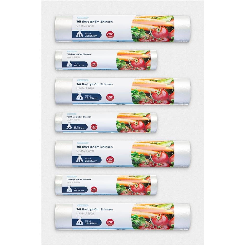 INOCHI SHINSEN FOOD BAG 3.0L (20.5CM X 35.CM)