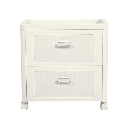 2-TIER DRAWER UNIT STACKO BOLLY 41.7X32X44.5CM WHITE [EXCLUSIVE FROM HOMEPRO THAILAND]