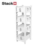 4-TIER DRAWER UNIT STACKO VIVE 29X39X103CM WHITE [EXCLUSIVE FROM HOMEPRO THAILAND]