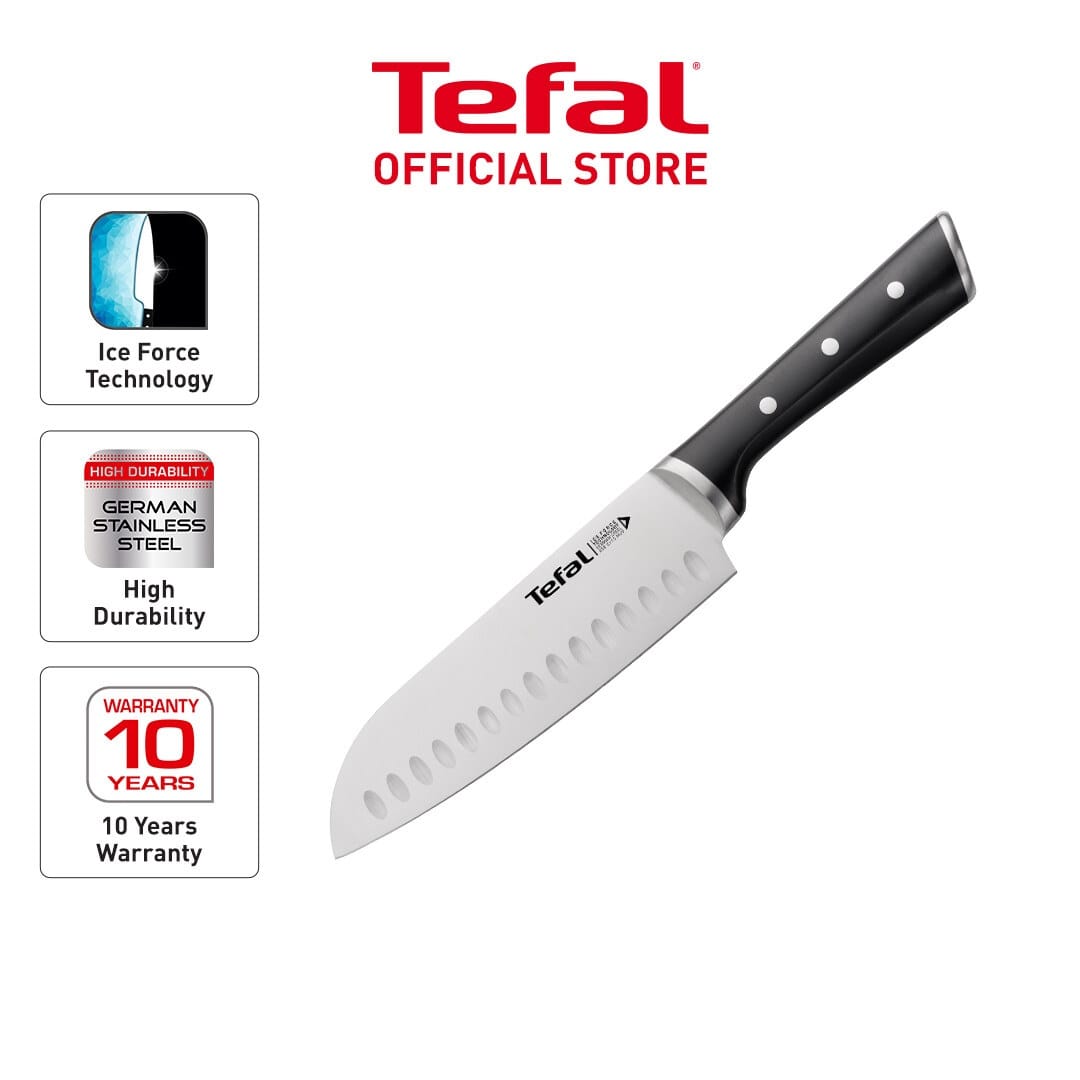 TEFAL ICE FORCE SANTOKU KNIFE 18CM K23206