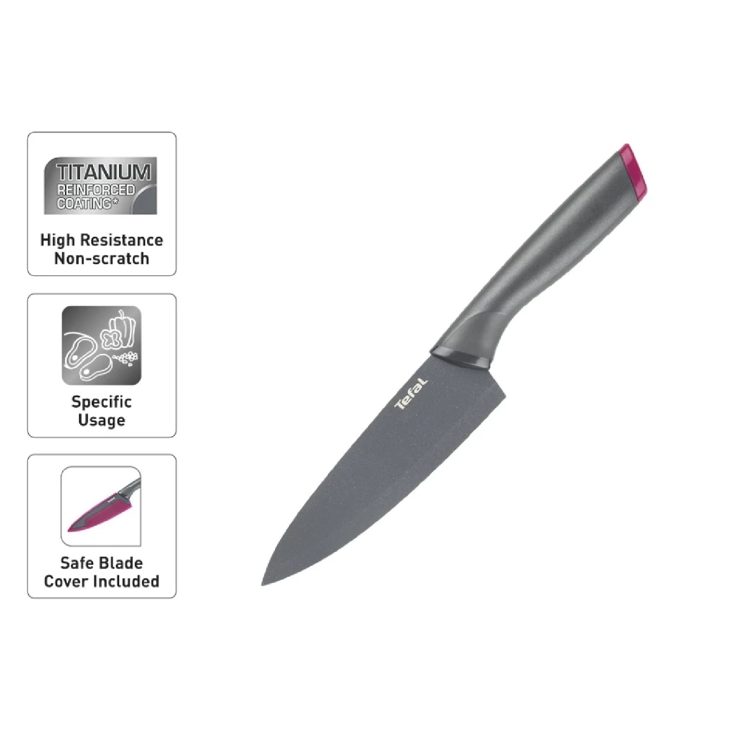 TEFAL FRESH KITCHEN CHEF KNIFE K12203