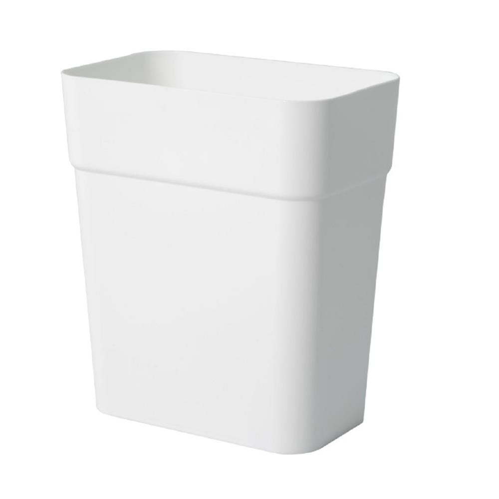 DUSTBIN SQUARE ACCO 10L WHITE