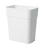 DUSTBIN SQUARE ACCO 10L WHITE