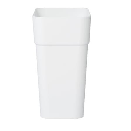 DUSTBIN SQUARE ACCO 10L WHITE