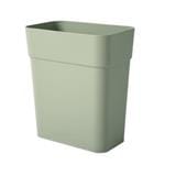 CIRCULAR DUSTBIN SQUARE ACCO 10L GREEN