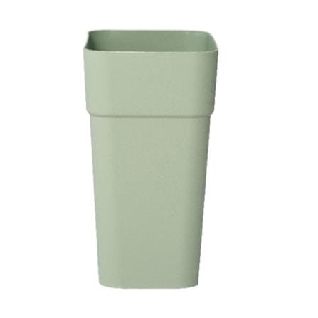 CIRCULAR DUSTBIN SQUARE ACCO 10L GREEN