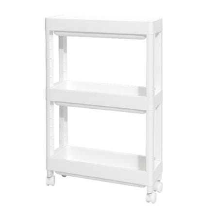 3TIER SHELVES MONO 48X18X76  WHITE