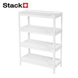 PLASTIC SHELF HH-1066/4 65x30x89.5CM WHITE