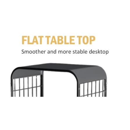 2-TIER SHELF MELLOW 43X30.5X57CM GREY