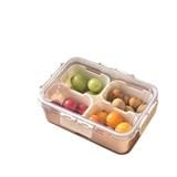 FRIDGE STORAGE BOX WITH 4 COMPARTMENT 1000ML