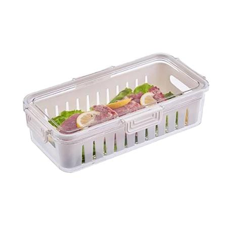 FRIDGE STORAGE BOX WITH 1 COMPARTMENT 1500ML