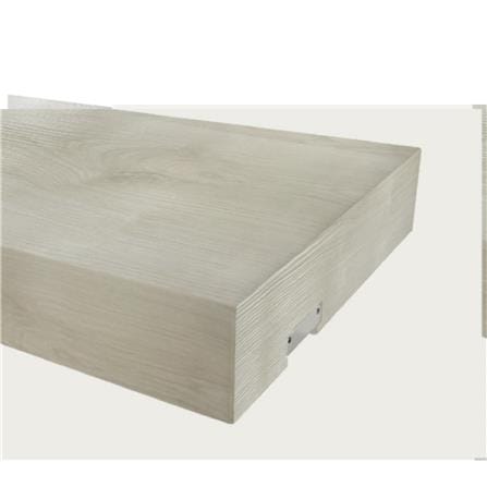 FLOATING SHLEF+LED 40X24X5CM ROMAN WHITE