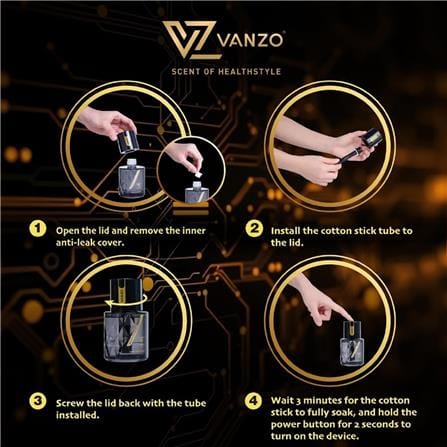 VANZO SMART CAR DIFFUSER CLASSIC BLOSSOM 120ML