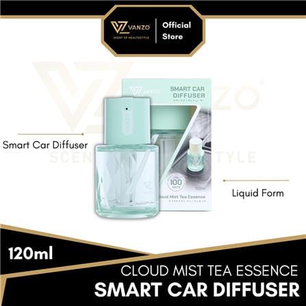 VANZO SMART CAR DIFFUSER CLOUD MIST TEA ESSENCE 120ML