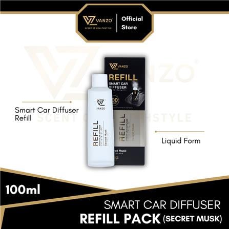 VANZO SMART CAR DIFFUSER REFILL SECRET MUSK 100ML
