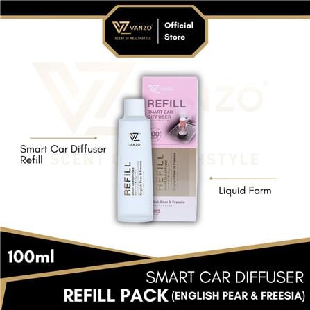 VANZO SMART CAR DIFFUSER REFILL ENGLISH PEAR & FREESIA 100ML