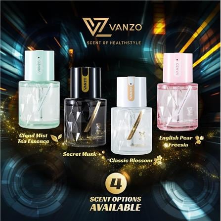VANZO SMART CAR DIFFUSER REFILL ENGLISH PEAR & FREESIA 100ML