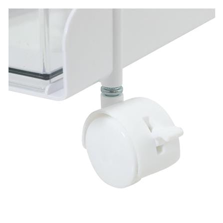 3-TIER DRAWER UNIT WITH CASTERS KECH LUCID CLEAR 32.8X17.5X60.5CM (PRE-ORDER IMPORT PRODUCTS)
