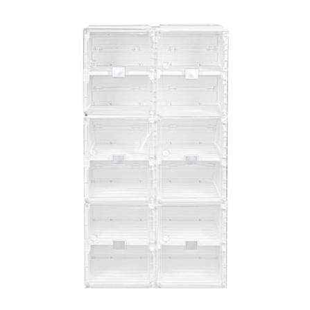 12-COMPARTMENT SHOEBOX CLAIRE 53X34X99CM