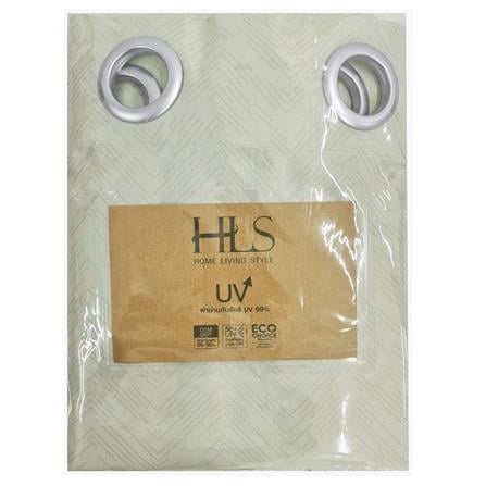 HOME LIVING STYLE CURTAIN EYELET FIELD 180X220CM CREAM