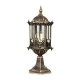 PRE-ORDER BRIGHT OBJECTIVES GATE LAMP 8808/S 500MM E27 ANTIQUE BRASS