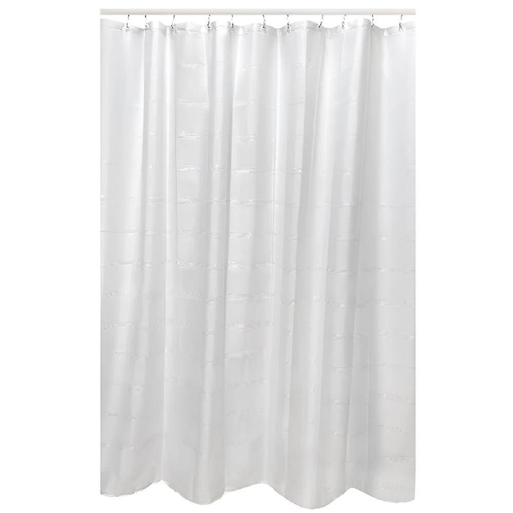 MOYA POLYESTER SHOWER CURTAIN ST16711-0601 200X200CM WHITE