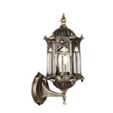 PRE-ORDER BRIGHT OBJECTIVES WALL OUTDOOR 8808/W 460MM E27 ANTIQUE BRASS