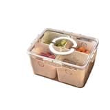 FRIDGE STORAGE BOX WITH 4 COMPARTMENT 3000ML 3772H-4