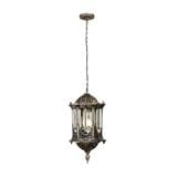 PRE-ORDER BRIGHT OBJECTIVES PENDANT OUTDOOR LAMP 8808/P 900MM E27ANTIQUE BRASS