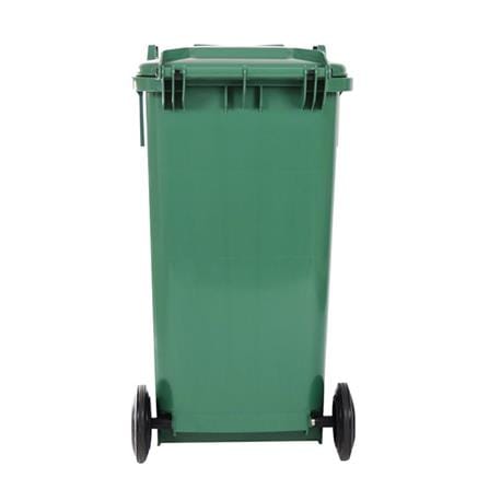 SQUARE DUSTBIN WITH WHEEL ACCO 240L GREEN [EXCLUSIVE FROM HOMEPRO THAILAND]