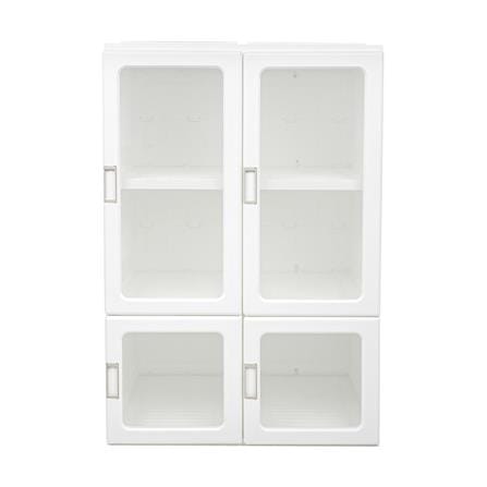 3-TIER WARDROBE STACKO CLAIRE 69X50X104CM WHITE [EXCLUSIVE FROM HOMEPRO THAILAND]