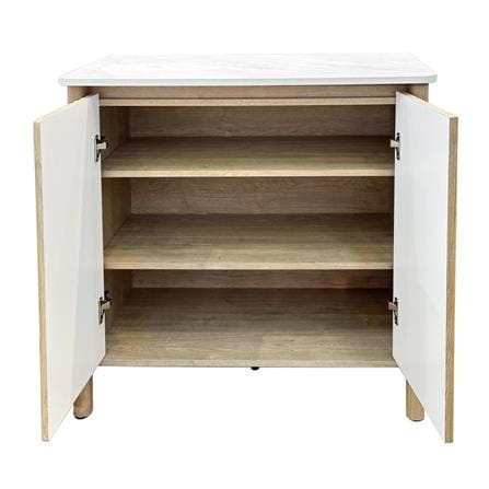 LOW CABINET FURDINI TERRA 80CM OAK/MARBLE PATTERN [EXCLUSIVE FROM HOMEPRO THAILAND]