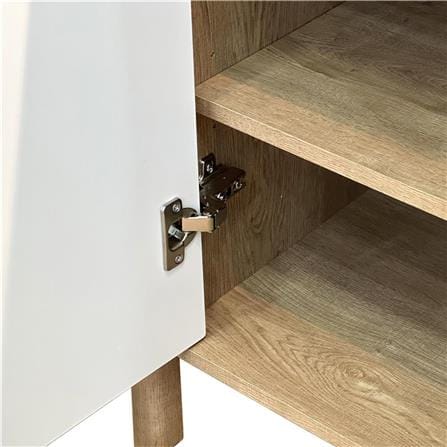 LOW CABINET FURDINI TERRA 80CM OAK/MARBLE PATTERN [EXCLUSIVE FROM HOMEPRO THAILAND]
