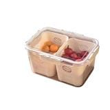 FRIDGE STORAGE BOX WITH 2 COMPARTMENT 3000ML 3772H-2
