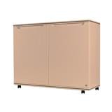 4-TIER SHOE CABINET KING CURVE CREAM SAND CREAM [EXCLUSIVE FROM HOMEPRO THAILAND]