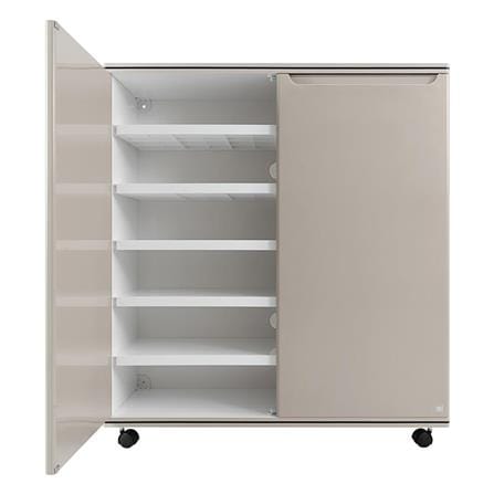 6-TIER SHOE CABINET KING CURVE TOFU [EXCLUSIVE FROM HOMEPRO THAILAND]
