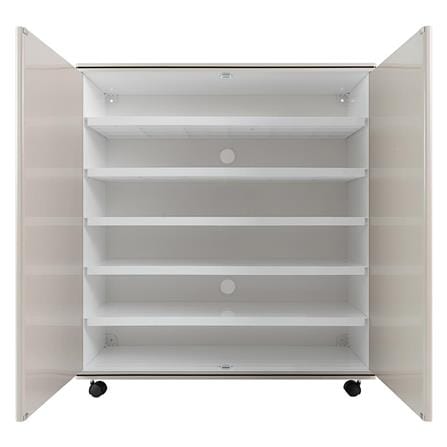 6-TIER SHOE CABINET KING CURVE TOFU [EXCLUSIVE FROM HOMEPRO THAILAND]