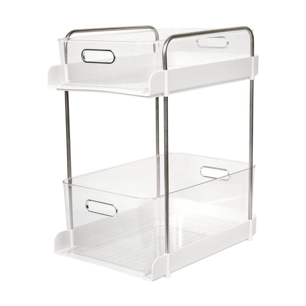 2-TIER KITCHEN UTENSIL ORGANIZER WITH SLIDING DRAWERS KECH KLEAR 36.5X25X41CM [EXCLUSIVE FROM HOMEPRO THAILAND]