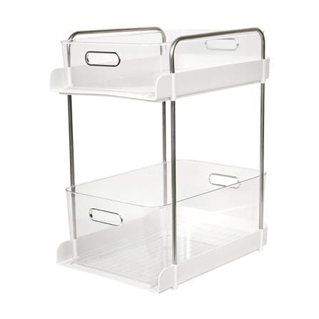 2-TIER KITCHEN UTENSIL ORGANIZER WITH SLIDING DRAWERS KECH KLEAR 36.5X25X41CM [EXCLUSIVE FROM HOMEPRO THAILAND]