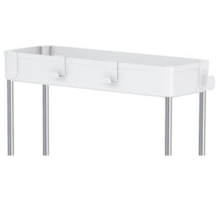 4-TIER ROLLING STORAGE CART KECH NIFTY 40X13X85CM WHITE [EXCLUSIVE FROM HOMEPRO THAILAND]