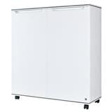 SHOE CABINET WITH 6 STORAGES KING SHCP-6T-W-WT-BO CURVE WHITE [EXCLUSIVE FROM HOMEPRO THAILAND]