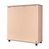 6-TIER SHOE CABINET KING CURVE CREAM SAND CREAM [EXCLUSIVE FROM HOMEPRO THAILAND]
