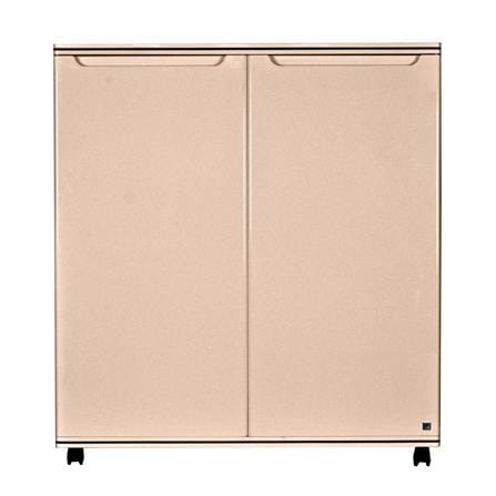 6-TIER SHOE CABINET KING CURVE CREAM SAND CREAM [EXCLUSIVE FROM HOMEPRO THAILAND]