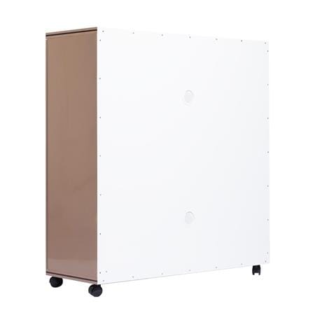 6-TIER SHOE CABINET KING CURVE CREAM SAND CREAM [EXCLUSIVE FROM HOMEPRO THAILAND]