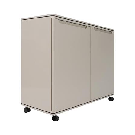 4-TIER SHOE CABINET KING CURVE TOFU [EXCLUSIVE FROM HOMEPRO THAILAND]