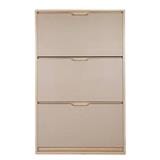 3-TIER SHOE CABINET FURDINI SB7513 OTTAWA/SANDSTONE [EXCLUSIVE FROM HOMEPRO THAILAND]