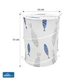 MOYA ROUND LAUNDARY BAG RL-ACS24324A 55X42CM WHITE
