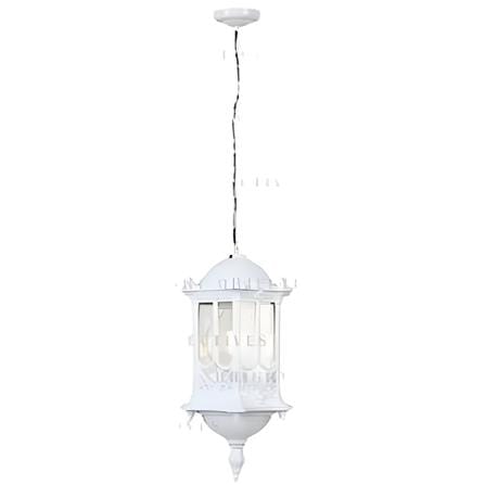 PRE-ORDER BRIGHT OBJECTIVES PENDANT OUTDOOR LAMP 8810/P 900MM E27 WHITE