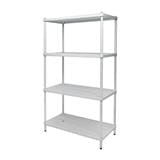 4-TIER SHELVING UNIT FURDINI MESH GRID 90CM WHITE [EXCLUSIVE FROM HOMEPRO THAILAND]