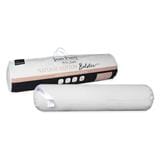 JEAN PERRY HOTEL SERIES NATURAL COTTON BOLSTER-WHITE